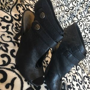 Genuine Leather high heels (slightly worn)