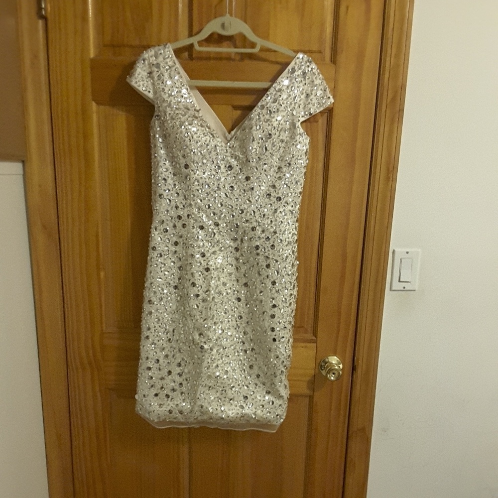 Dress with gems