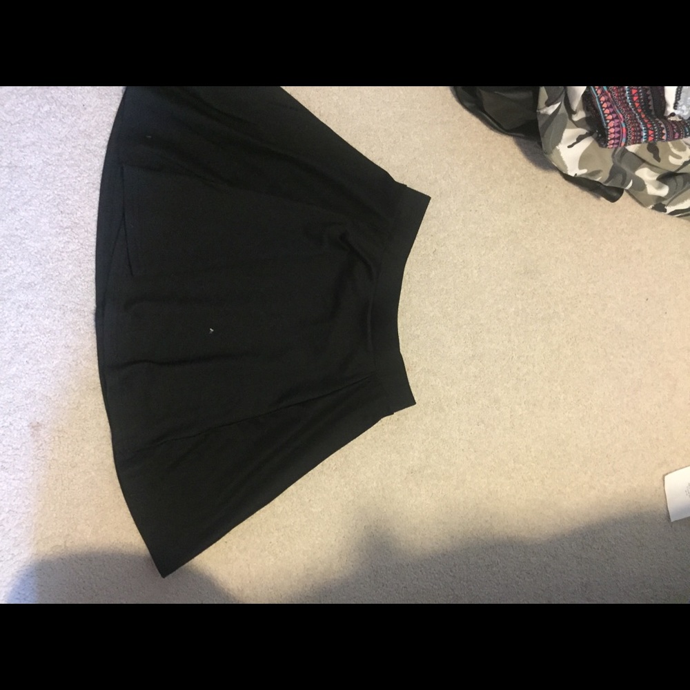 Black Skater Skirt