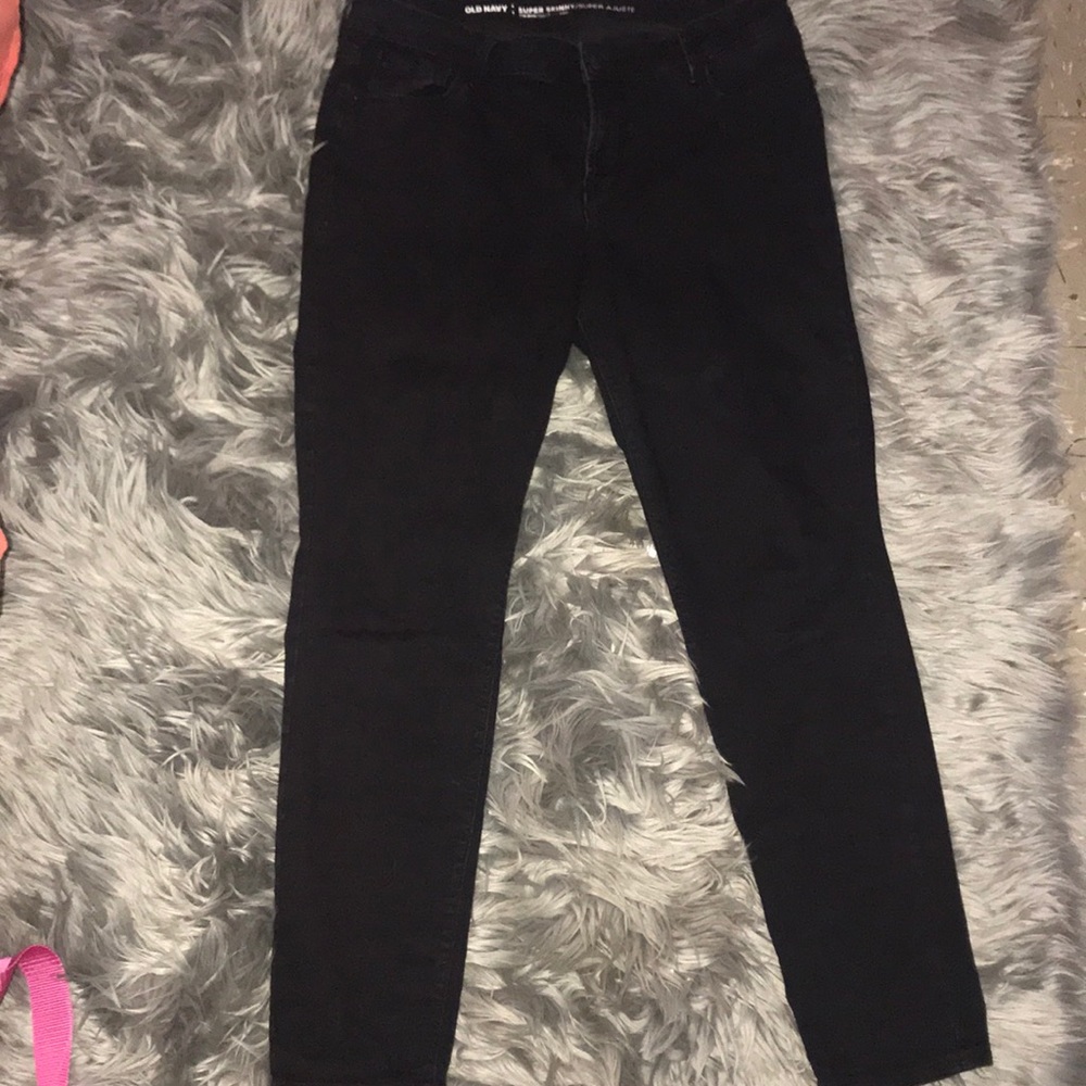 black old navy jeans - Picture 1 of 4