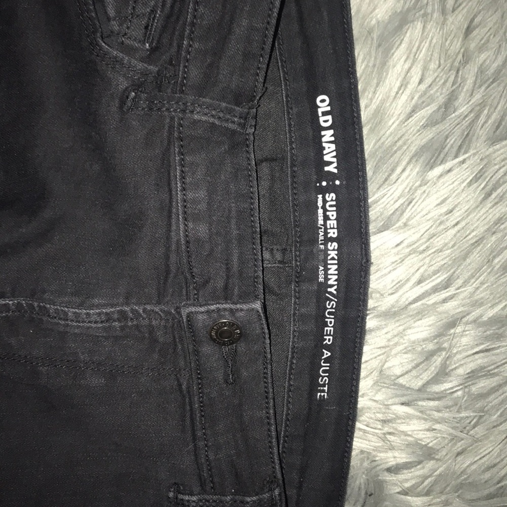 black old navy jeans - Picture 3 of 4