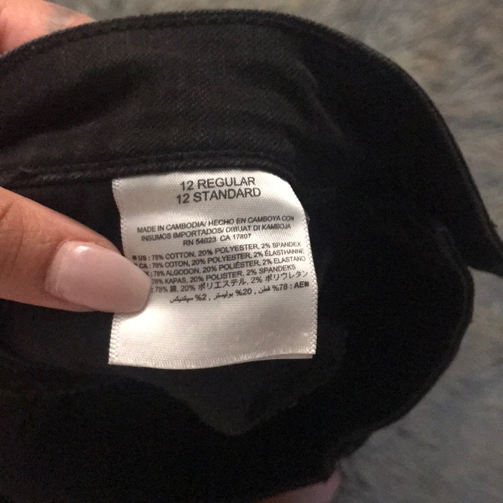 black old navy jeans - Picture 4 of 4