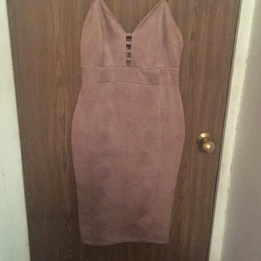 Rose Pink Bodycon Dress 👗🙌🏽💕