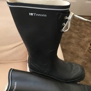 Tretorn rubber boots