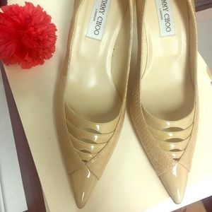 Gorgeous nude Jimmy Choos
