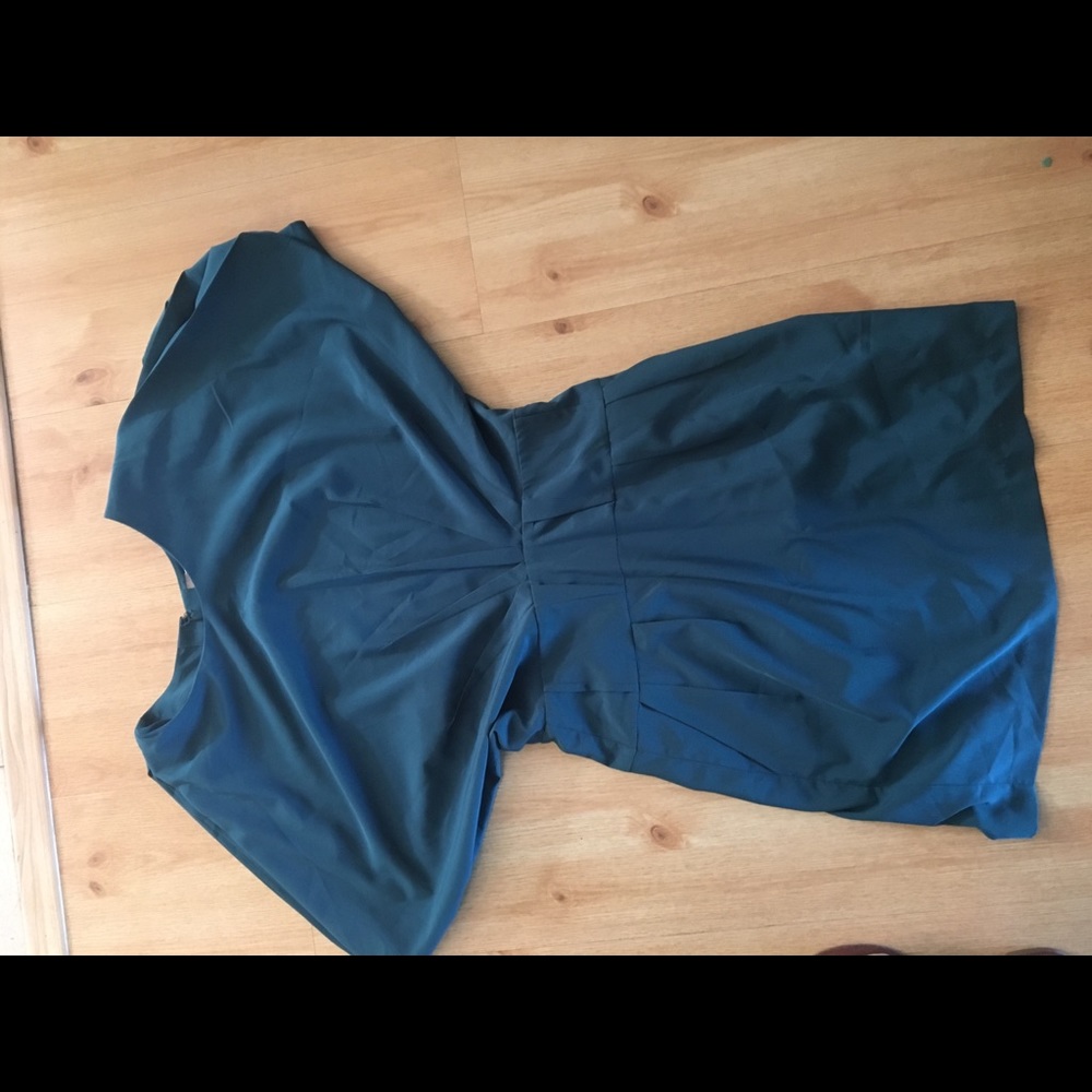 Open back and sleeve dress