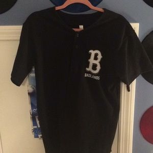 HALSEY EXCLUSIVE BADLANDS BASEBALL TEE