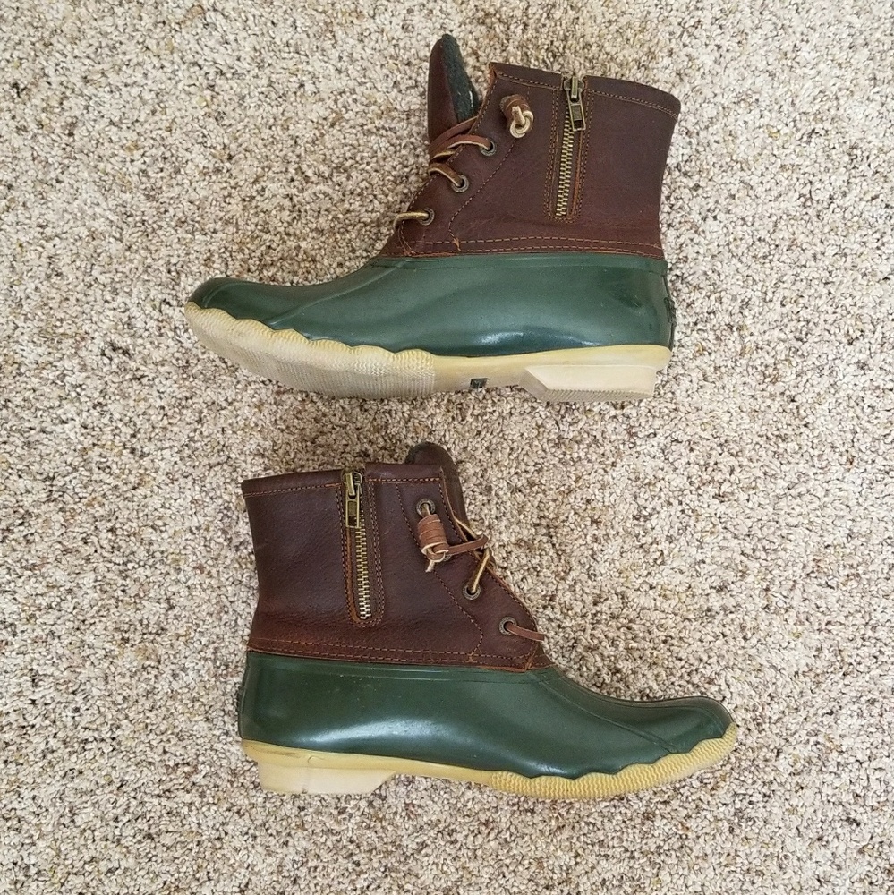 SPERRY saltwater duck boots