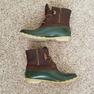 SPERRY saltwater duck boots