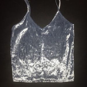 velvet tank top