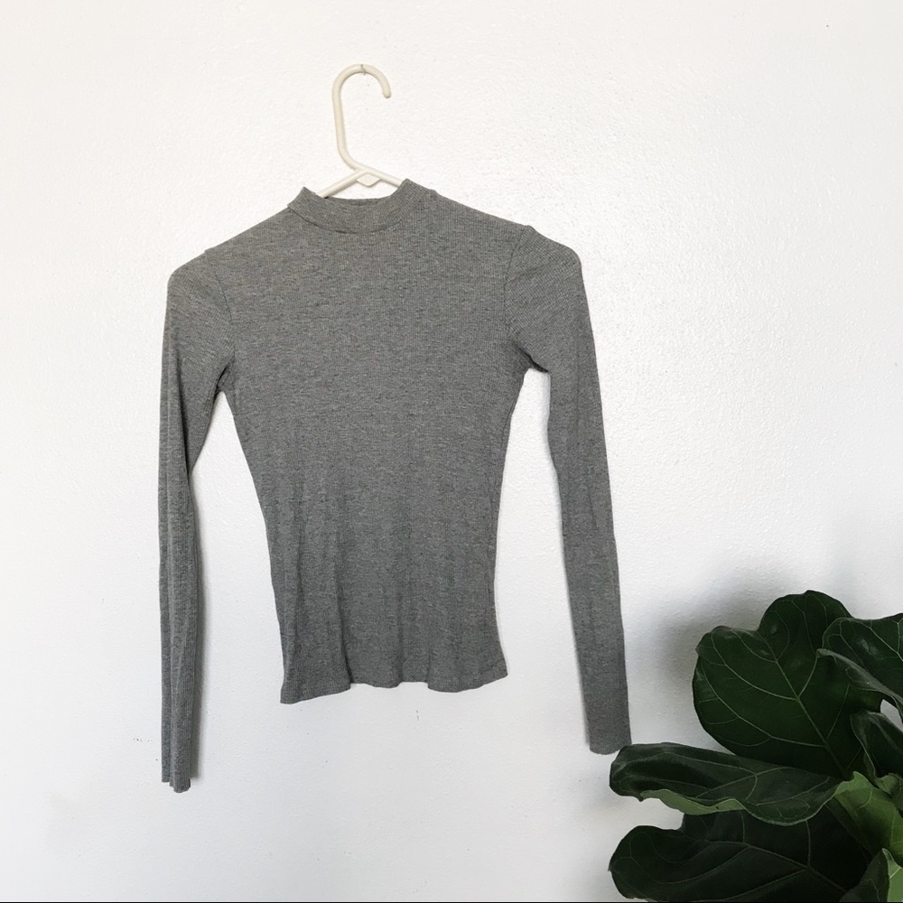 ZARA |  Mock Neck Sweater