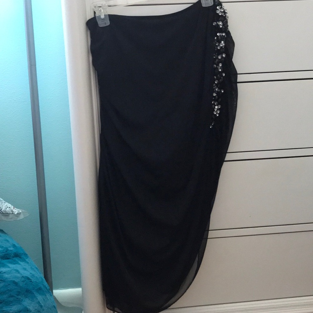 Black One Shoulder dress