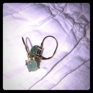 Jade earrings