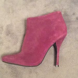 ALDO purple ankle booties