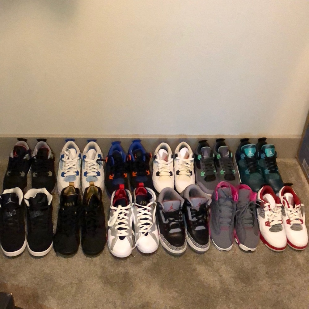 Air Jordan Retro 3, 4, 5, 7, 13. Pick your choice!