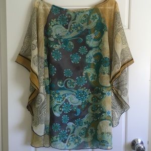 light weight angel sleeves tunic