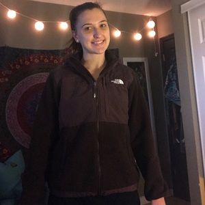 Brown north face