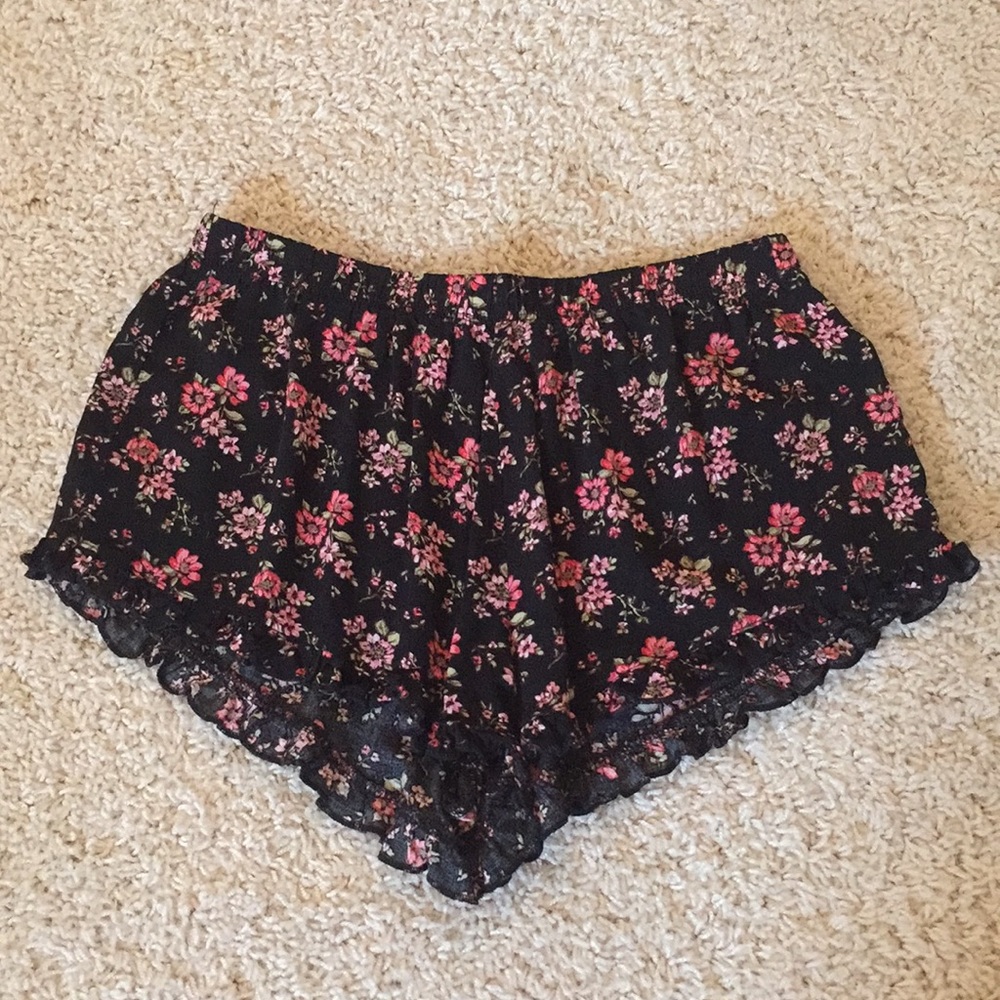 Forever 21 floral shorts