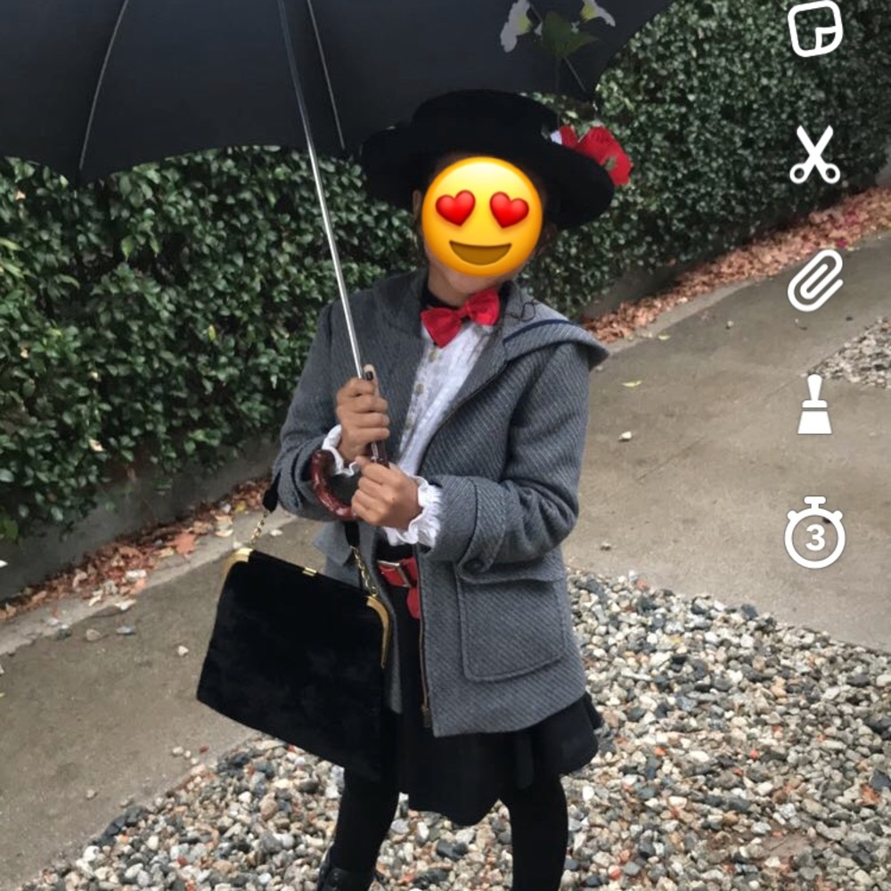 Mary Poppins Costume for 6-8 yo kid