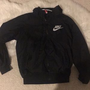 Black Nike Rain coat