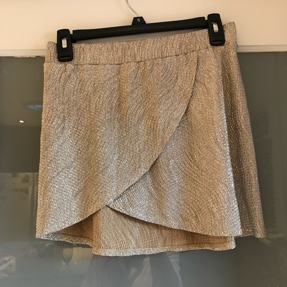 ALEXIS Silver Skirt