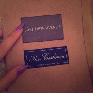 100% REAL CASHMERE COAT!!!