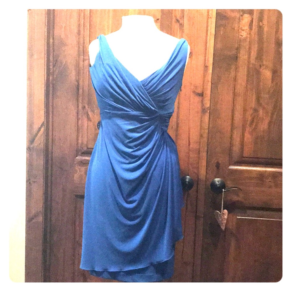 Royal blue dress