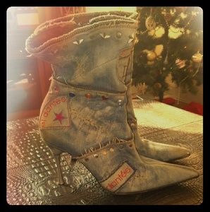 Denim  limited-edition stevemadden boots