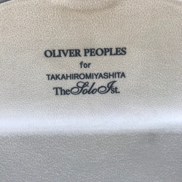 Oliver Peoples for Takahiromiyashita Sunglasses
