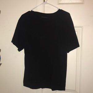 Plain Black Tommy Hilfiger Shirt