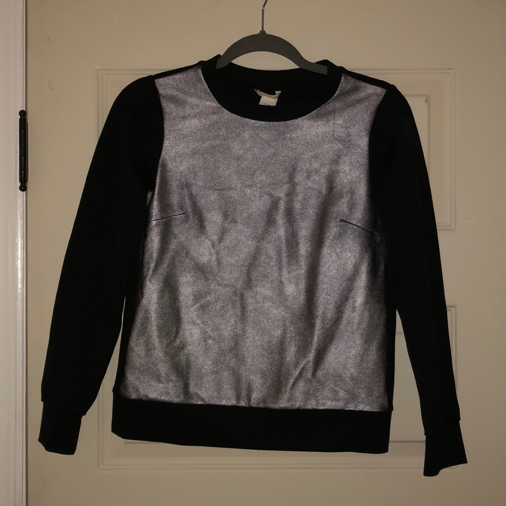 Trendy metallic Sweater