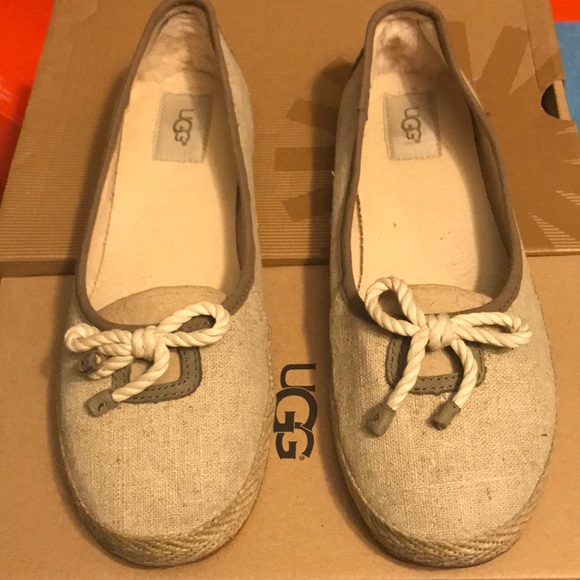 UGG Slip-On Canvas Flats - Picture 2 of 3