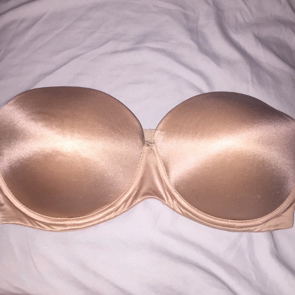 PINK strapless bra
