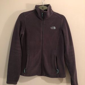 The Northface fleece zipped sweater sz S