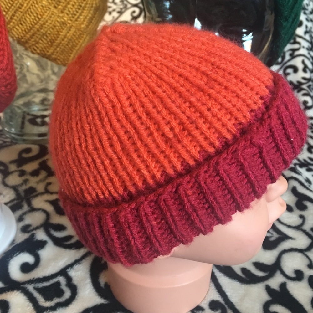 Handmade knitted hats