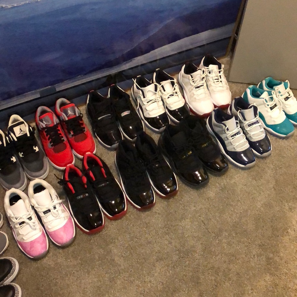 Air Jordan Retro 4 and 11