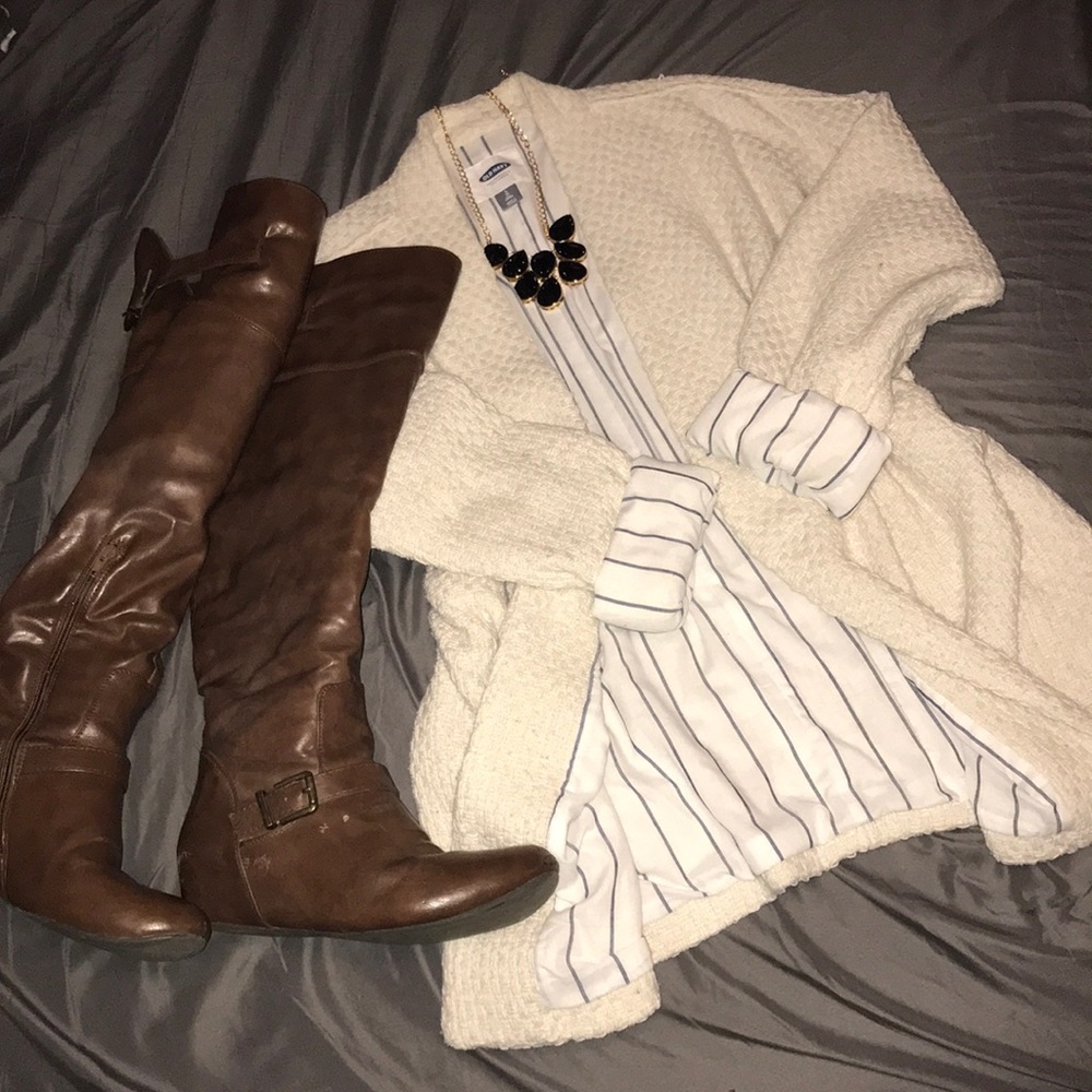 Sweater blazer jacket