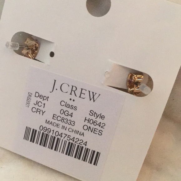 Sale! 🎉J.Crew Factory • crystal chain earrings - Picture 3 of 3