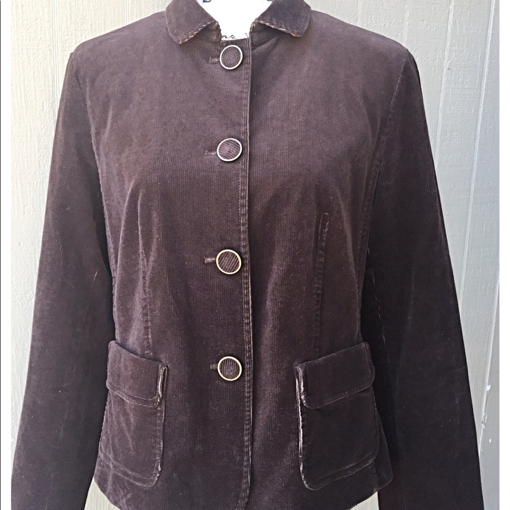 Talbots Petites Corduroy Jacket