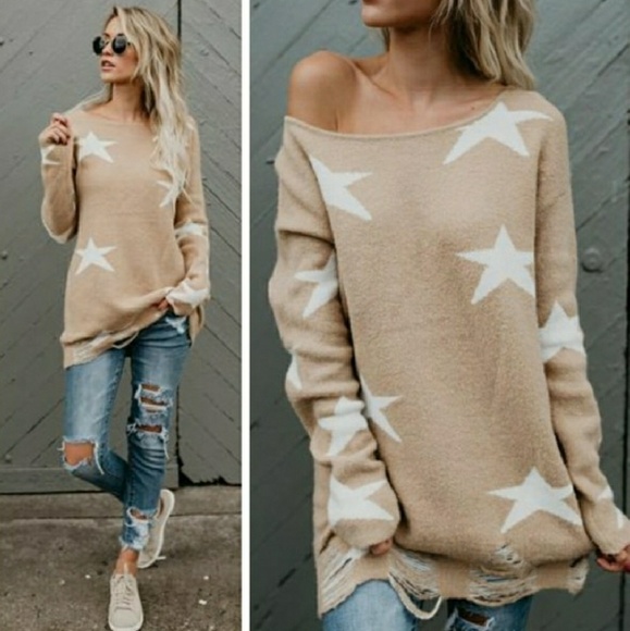 Sweaters - ☄ Soft Stars Sweater