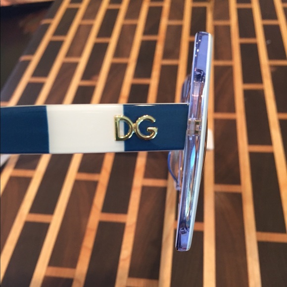 ✨DOLCE AND GABBANA✨ stripped square glasses - Picture 5 of 7