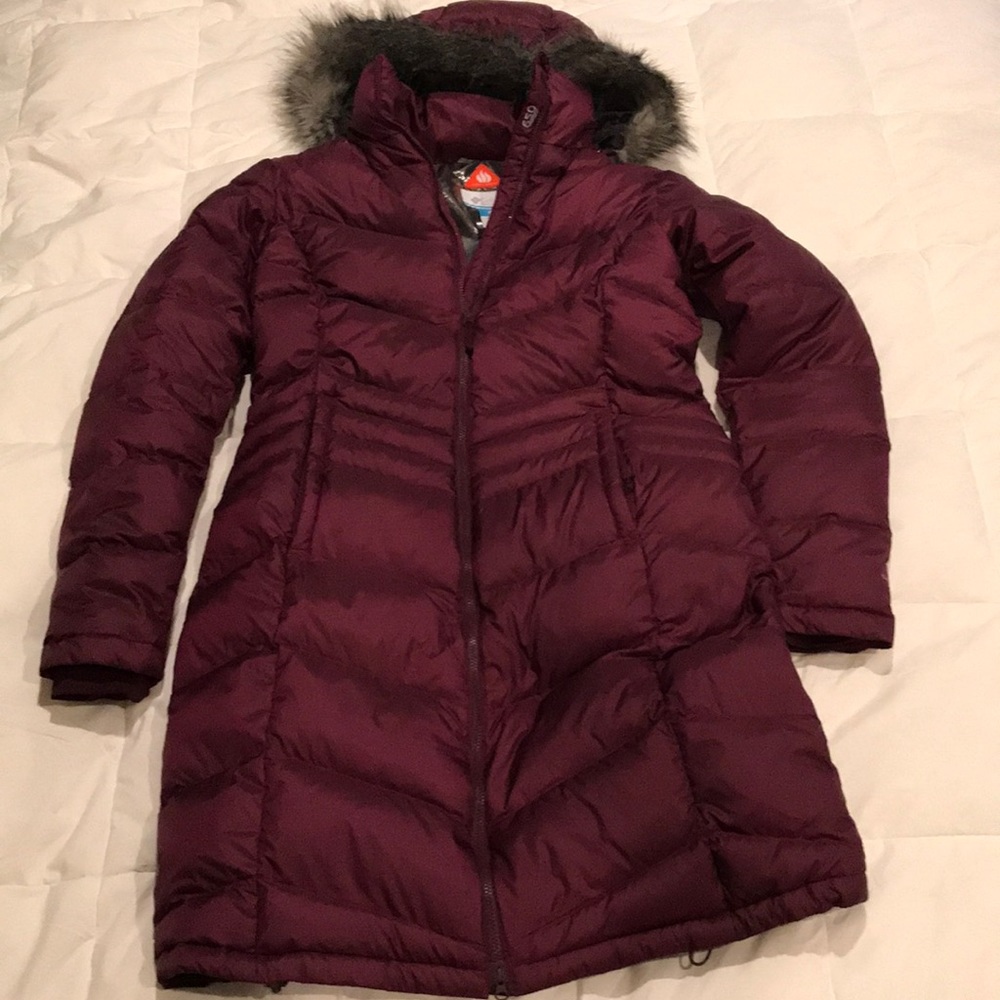 Columbia Omni-Heat Parka w/ faux fur hood