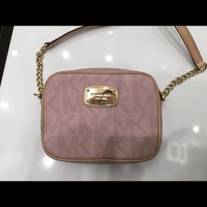 Michael Kors Pastel Pink Crossbody Bag