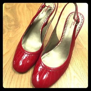 Beautiful pair of red Nordstrom boutique heels