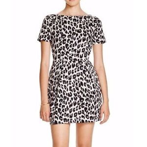 French Connection short leopard dress