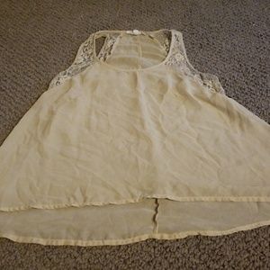 See thorugh top shirt, A-line