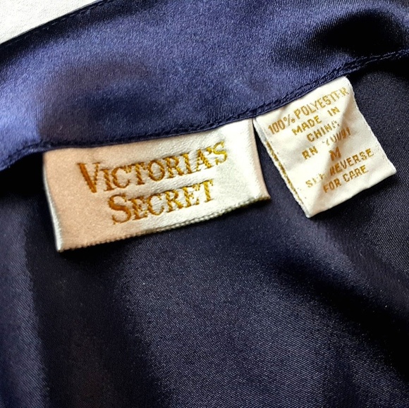 Victoria's Secret Vintage Midnight Blue Slip - Picture 4 of 5