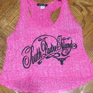 Pink tank top