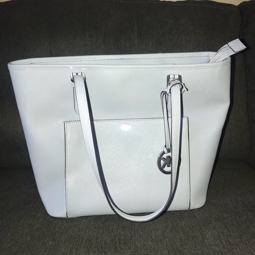 Baby blue Michael kors purse