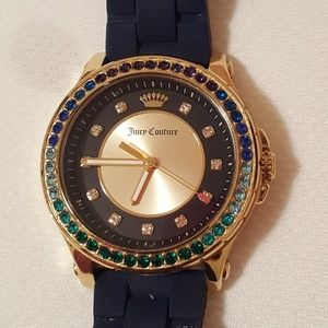 Beautiful dark blue "Juicy Couture" watch ⌚